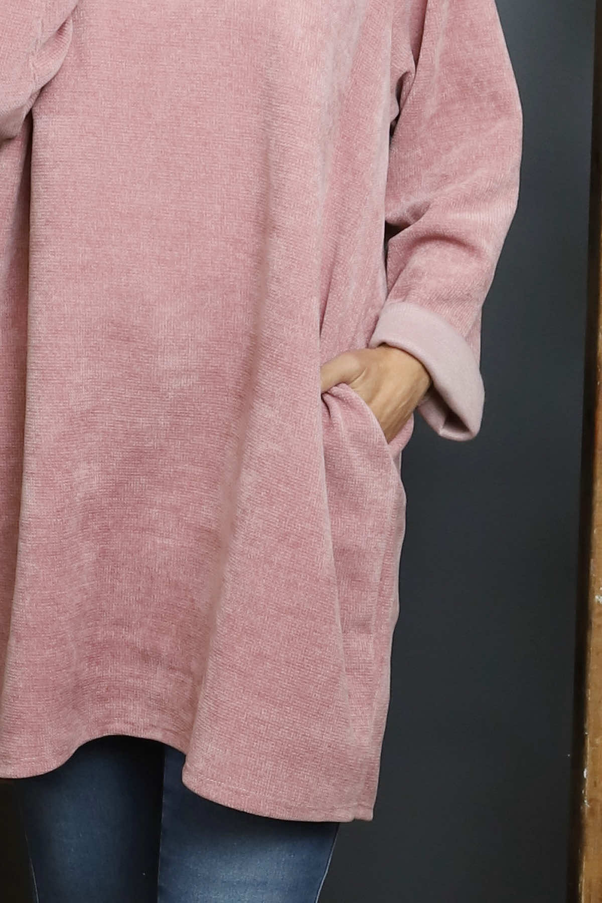 Ethel Cord Tunic Pink