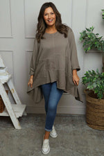 Berenice Cotton Top Mocha Mocha - Berenice Cotton Top Mocha