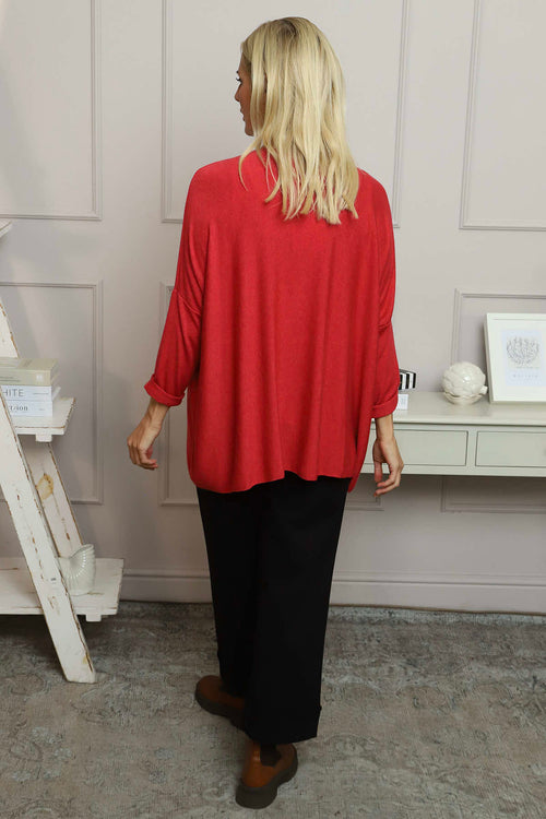 Lillian Cheers Jumper Red - Image 6