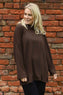 Tarka Cowl Neck Top Cocoa