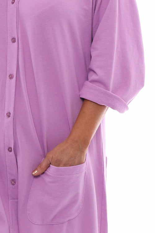 Paulton Jersey Boilersuit Lilac - Image 3
