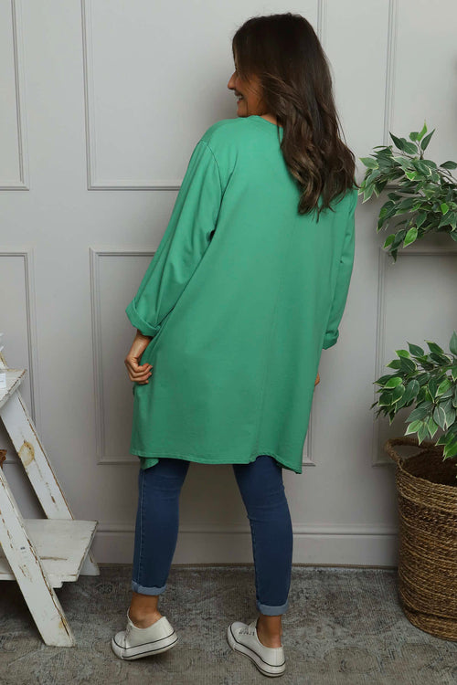 Berenice Cotton Top Emerald - Image 4