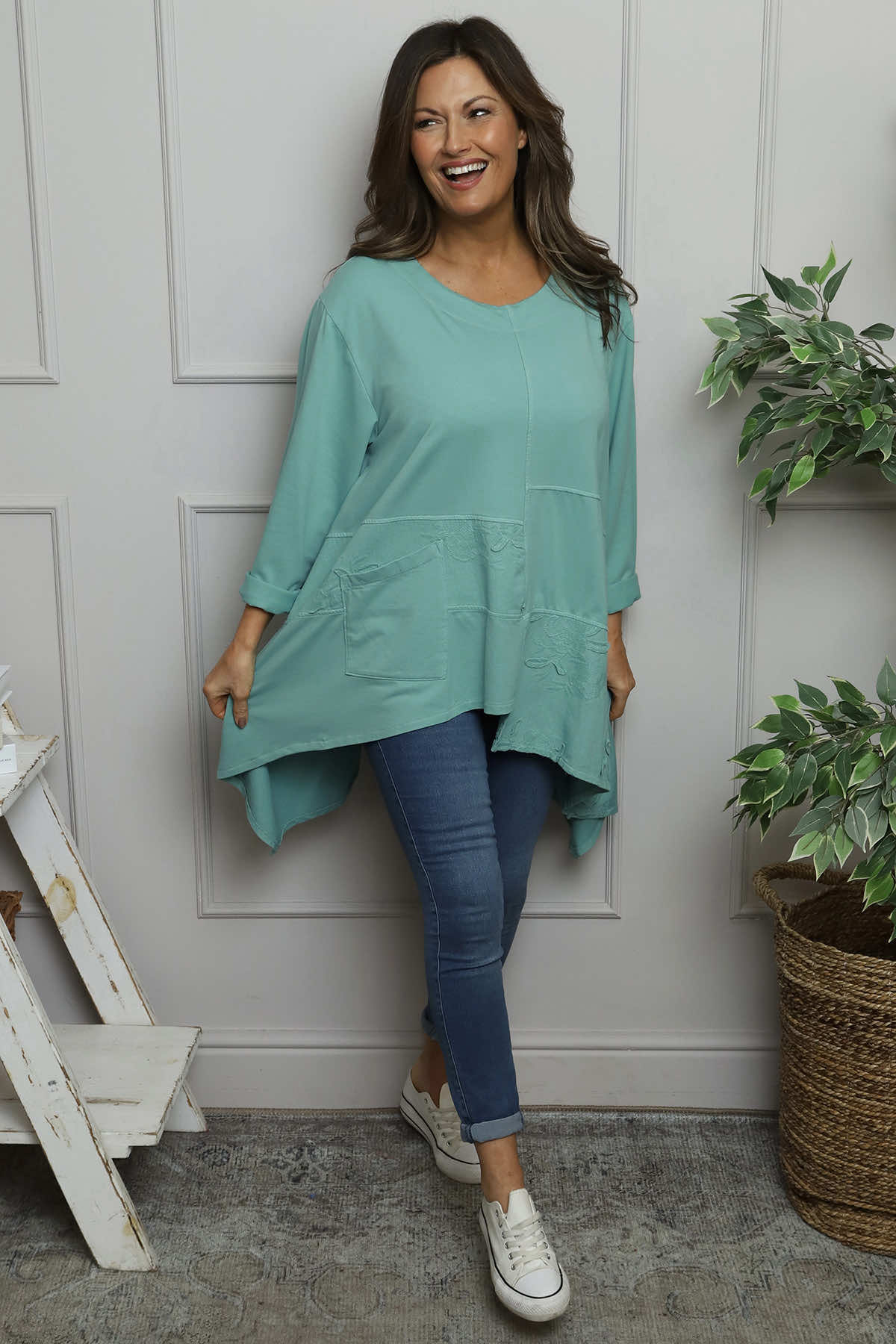 Berenice Cotton Top Mint