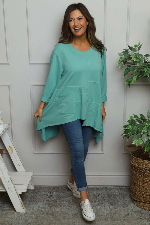 Berenice Cotton Top Mint - Image 2