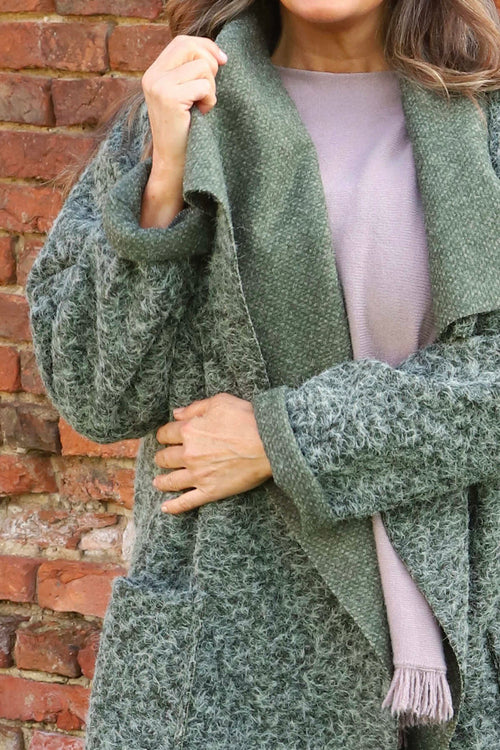 Phoebe Coat Khaki - Image 3