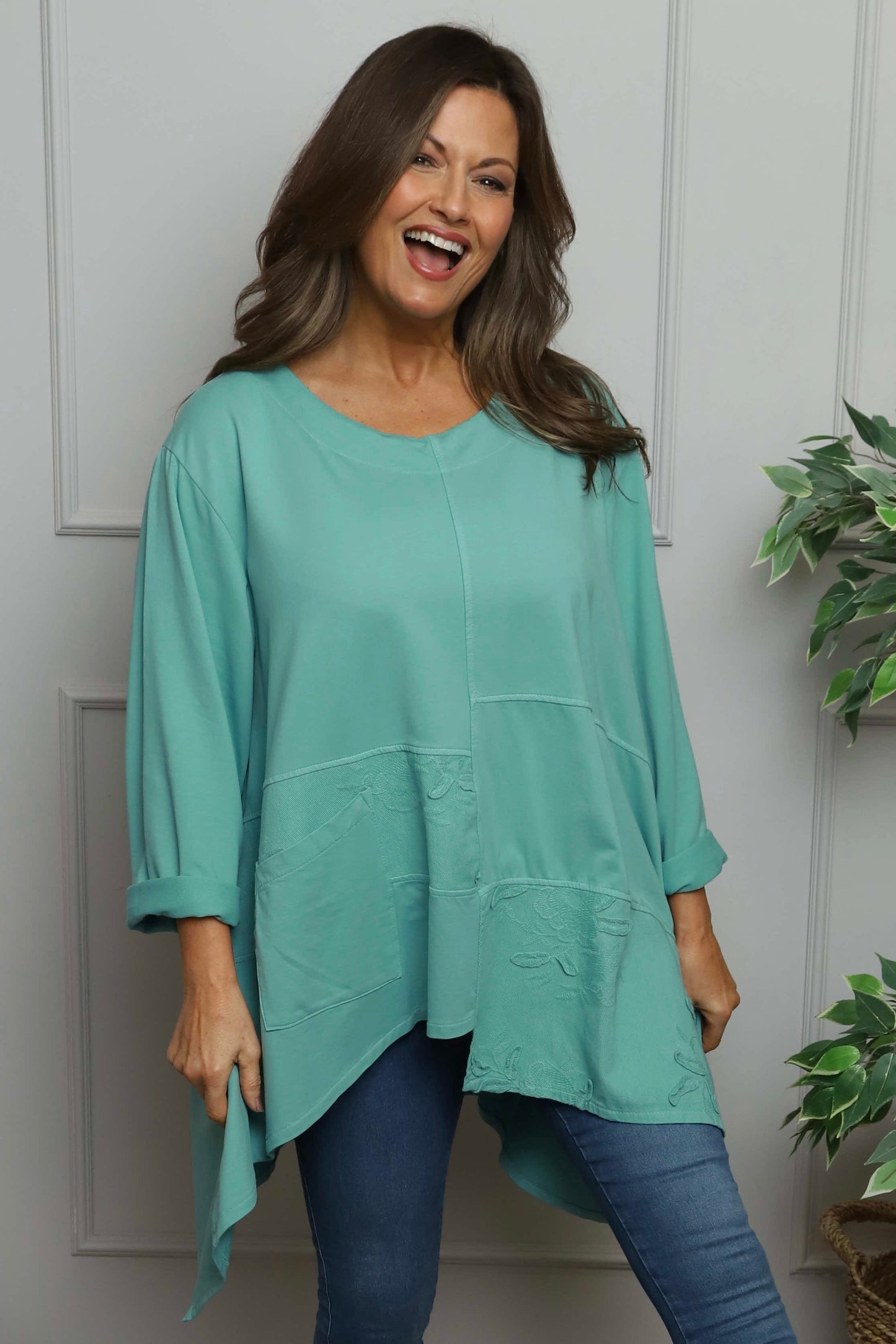 Berenice Cotton Top Mint