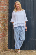 Auden Stripe Trousers Blue Blue - Auden Stripe Trousers Blue