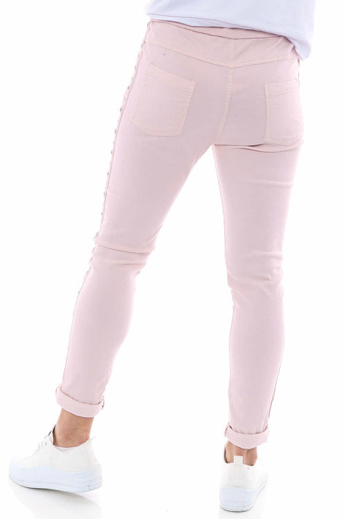 Brette Studded Trousers Pink - Image 4