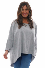 Made With Love Jenny Top Grey Grey - Made With Love Jenny Top Grey