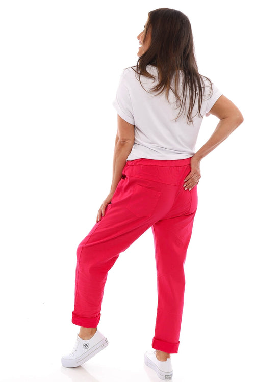 Yarwell Joggers Hot Pink - Image 4