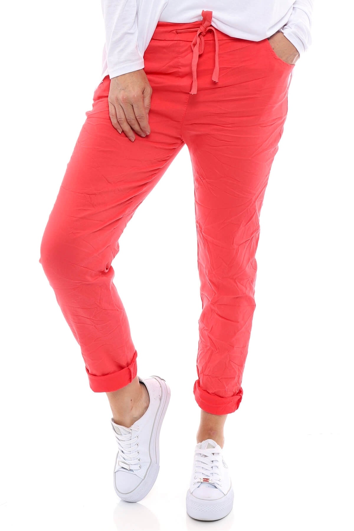 Yarwell Joggers Coral