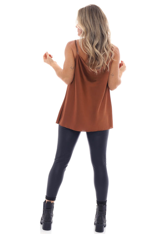 Rinoa Vest Top Cinnamon - Image 3