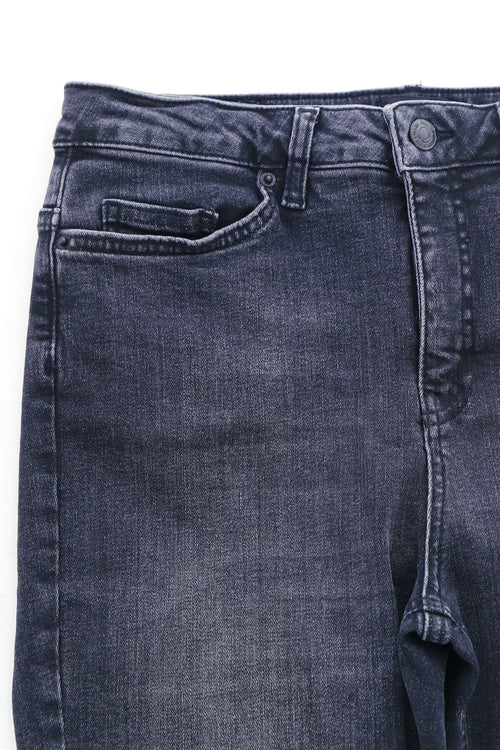 Vero Moda Black Washed Denim Jeans Black - Image 2