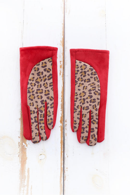 Daniella Gloves Red