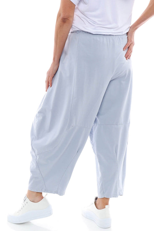 Kensley Cotton Pants Grey - Image 3