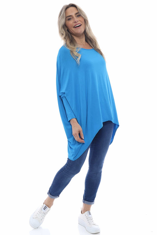 Slouch Sweat Top Kingfisher